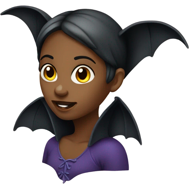 Fille chauve emoji