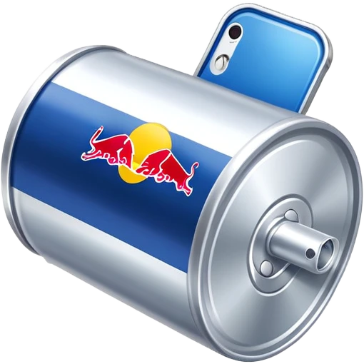 Redbull cannette emoji