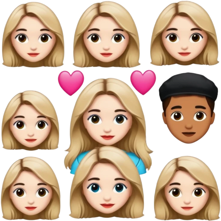 Sabrina carpenter stickers emoji