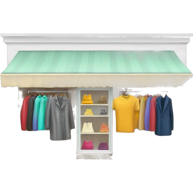 Clothes shop with name “CAPUSTA”  emoji