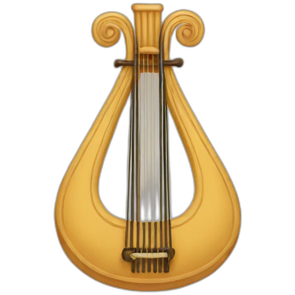 Lyre emoji