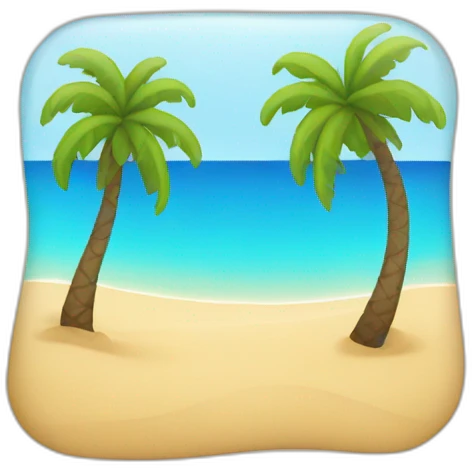 beach emoji