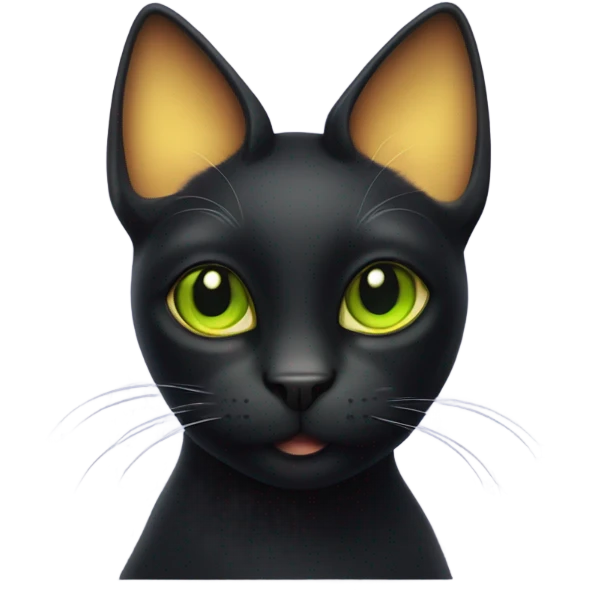 Black cat emoji