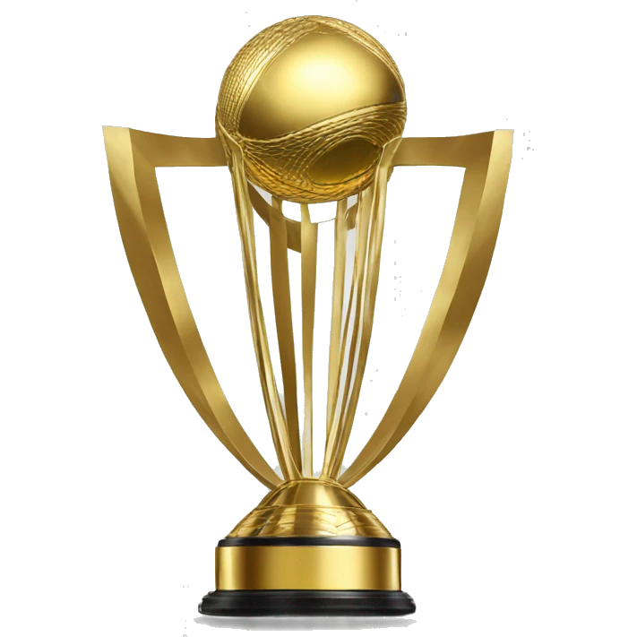 Icc World Cup trophy cricket emoji