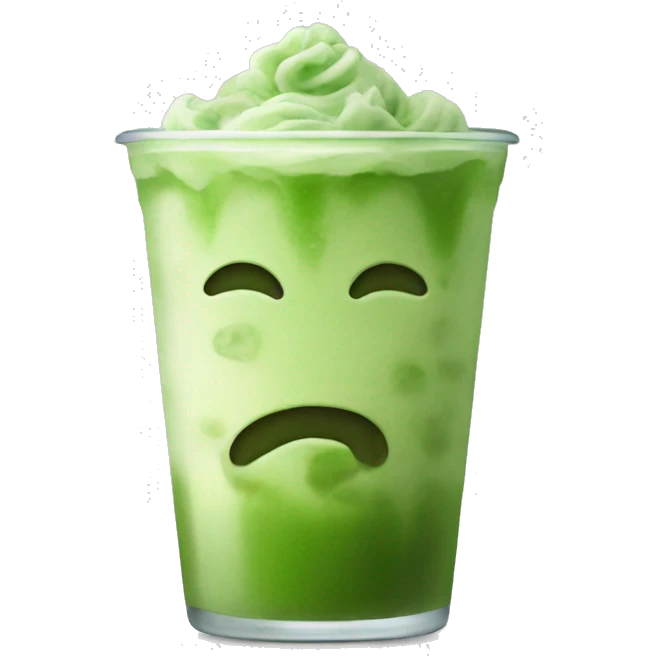 iced matcha late emoji
