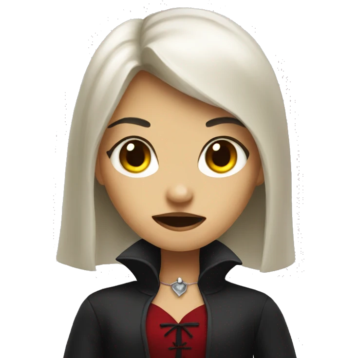 vampire girl emoji