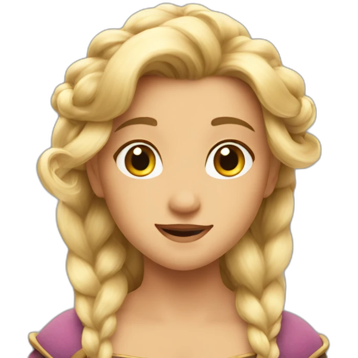 Raiponce emoji