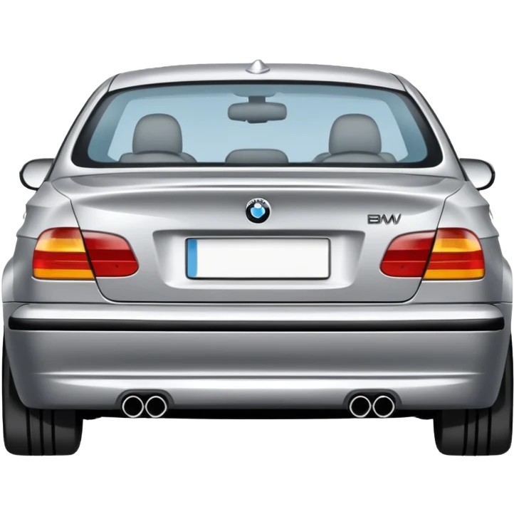 BMW 330ci car rear view emoji