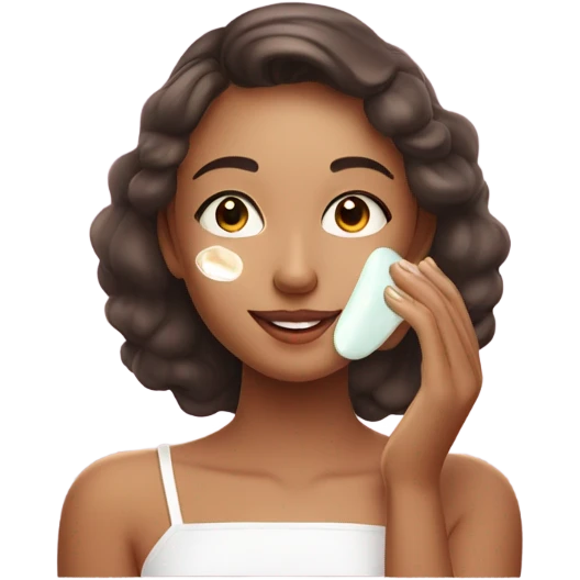 skin care girl emoji