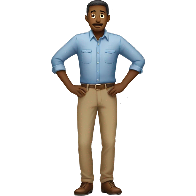 man empty pockets emoji