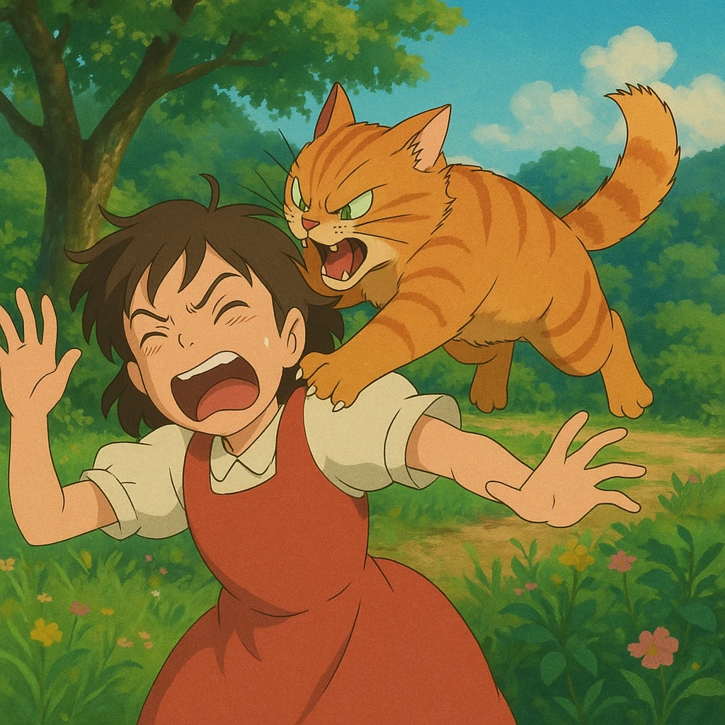 cat attack emoji