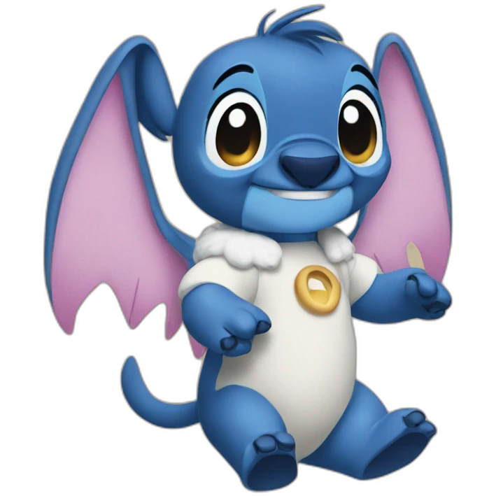 Stitch et angel emoji