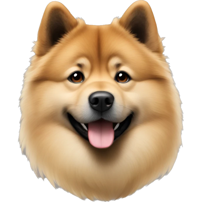 ￼eurasier dog  emoji