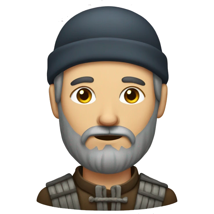 russian serfs with beard emoji