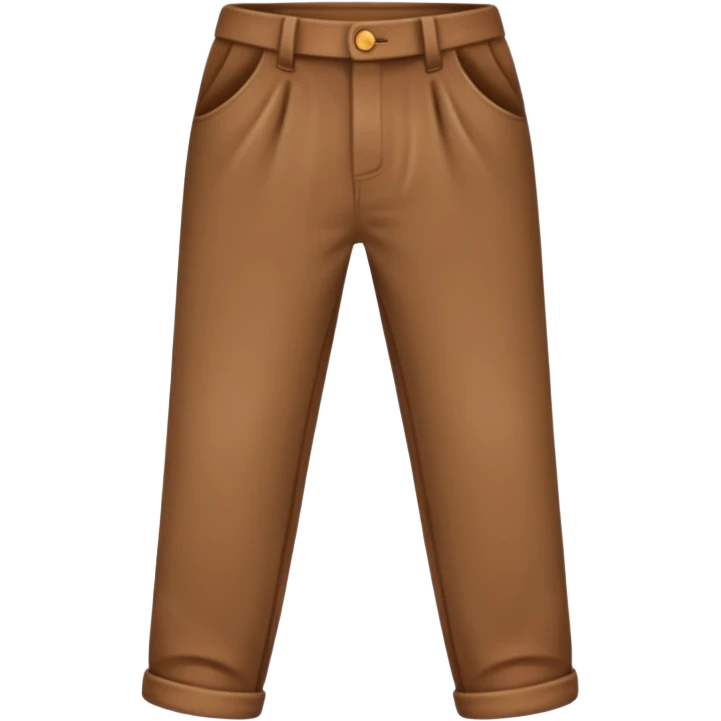 BROWN PANTS emoji