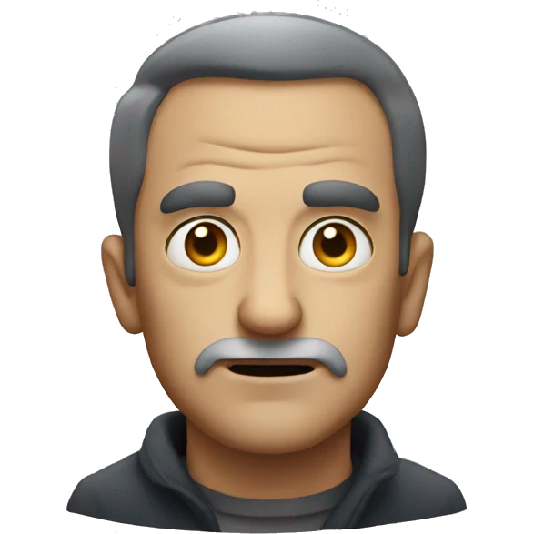 scary man emoji