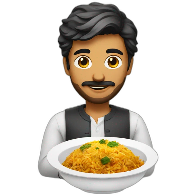 biryani hacker emoji