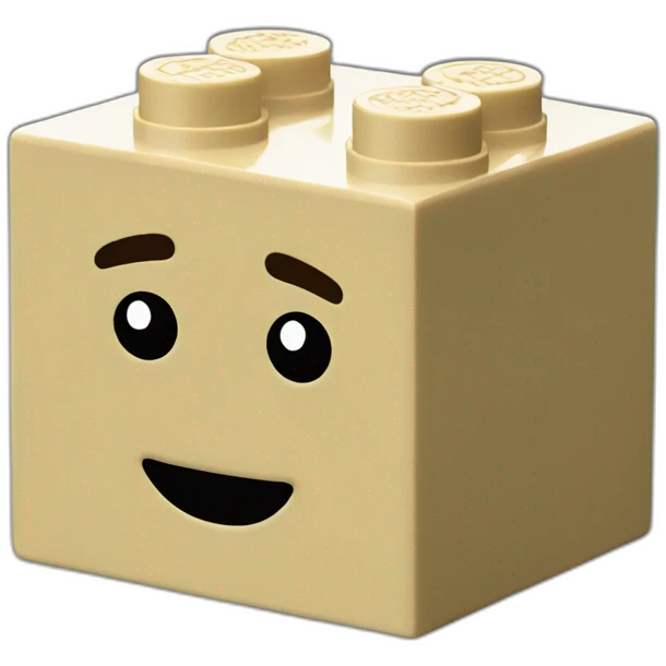 Lego brick emoji