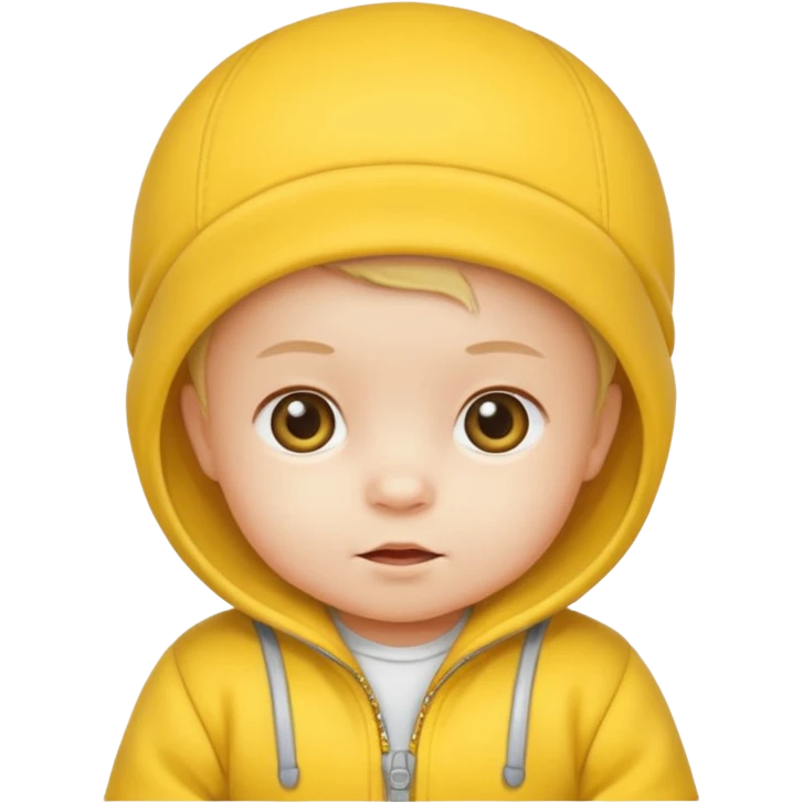 SMALL BABY IN YELLOW emoji
