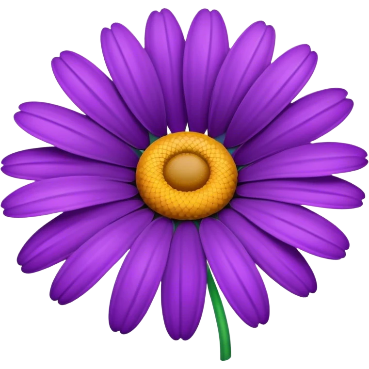 daisy purple emoji