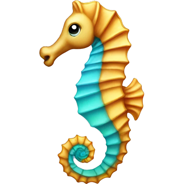 Majestic seahorse  emoji