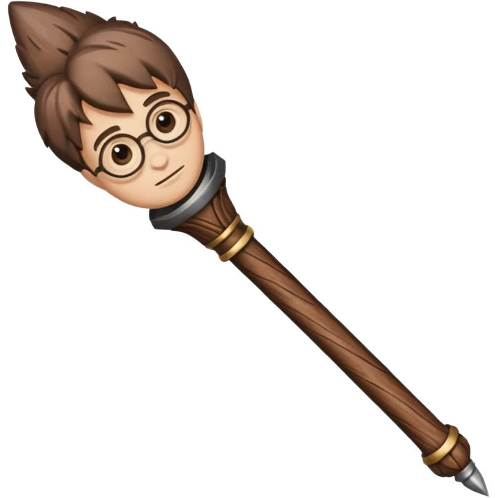Harry Potter wand sade şekilsiz emoji