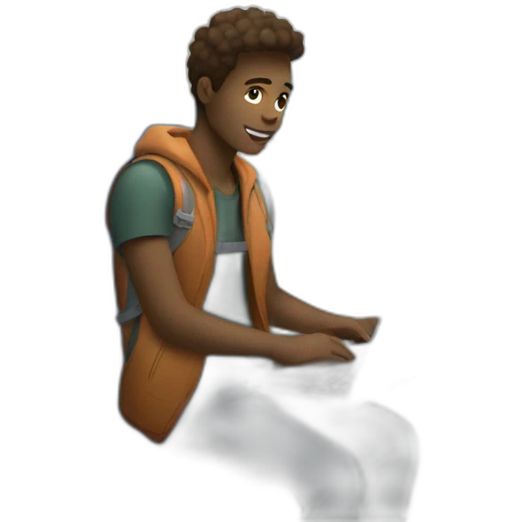 traveler-sitting in a train emoji