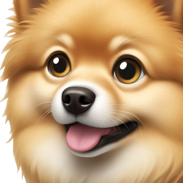 Pomeranian puppy emoji