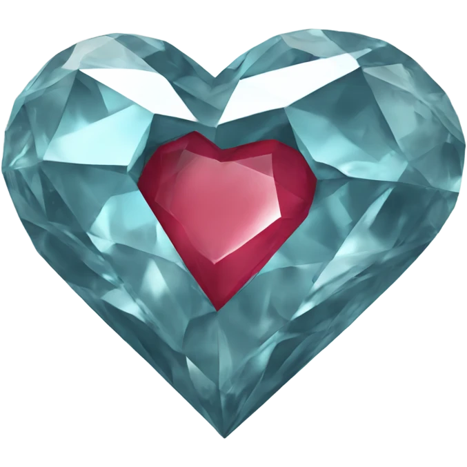 broken diamond heart emoji