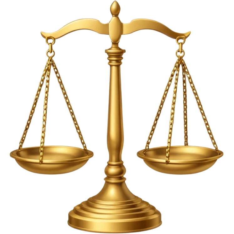 scales of justice emoji