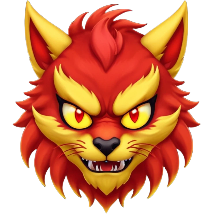 Alpha demon furry emoji