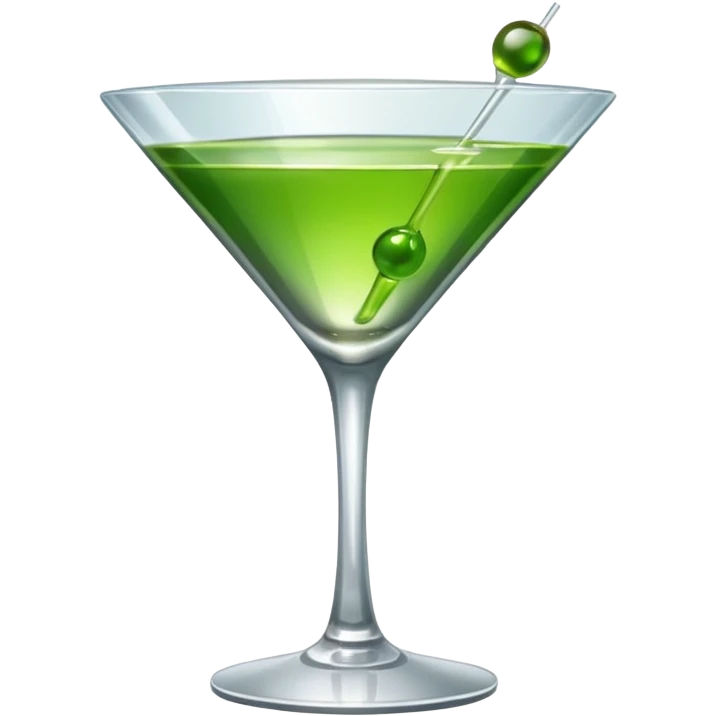 martini glass emoji