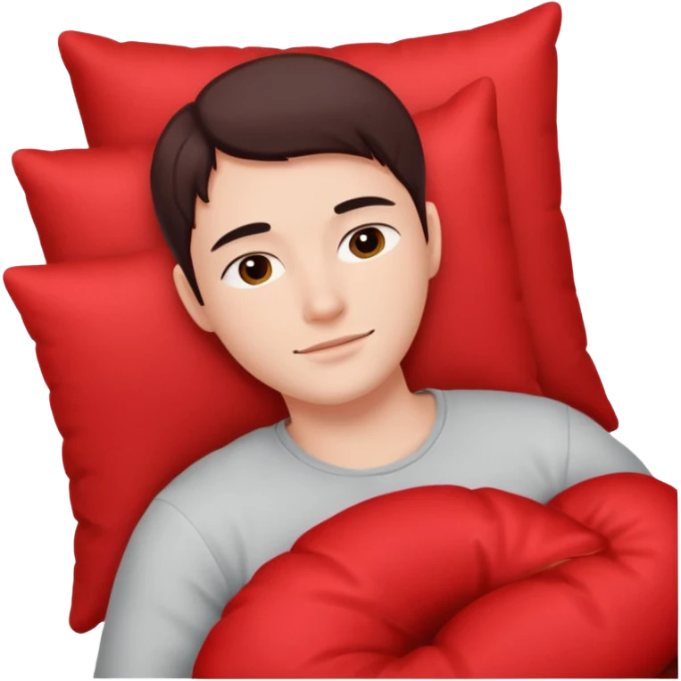 resting with red pilow emoji