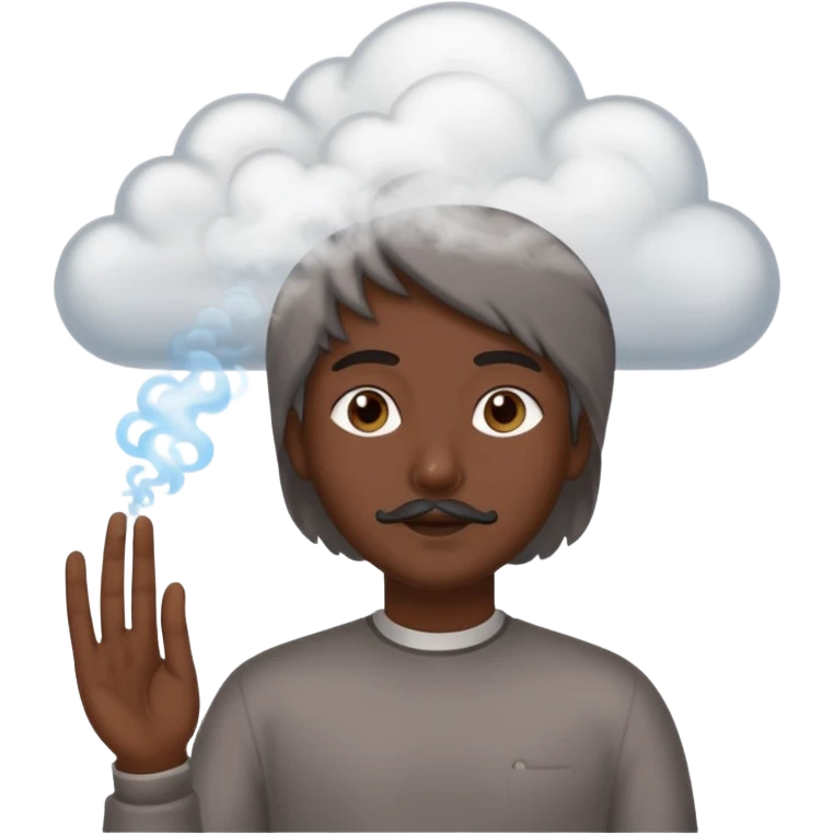 indian communication with smoke emoji