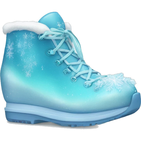 frozen elsa shoe emoji