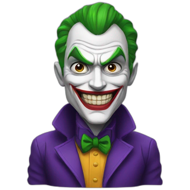 Batman joker emoji
