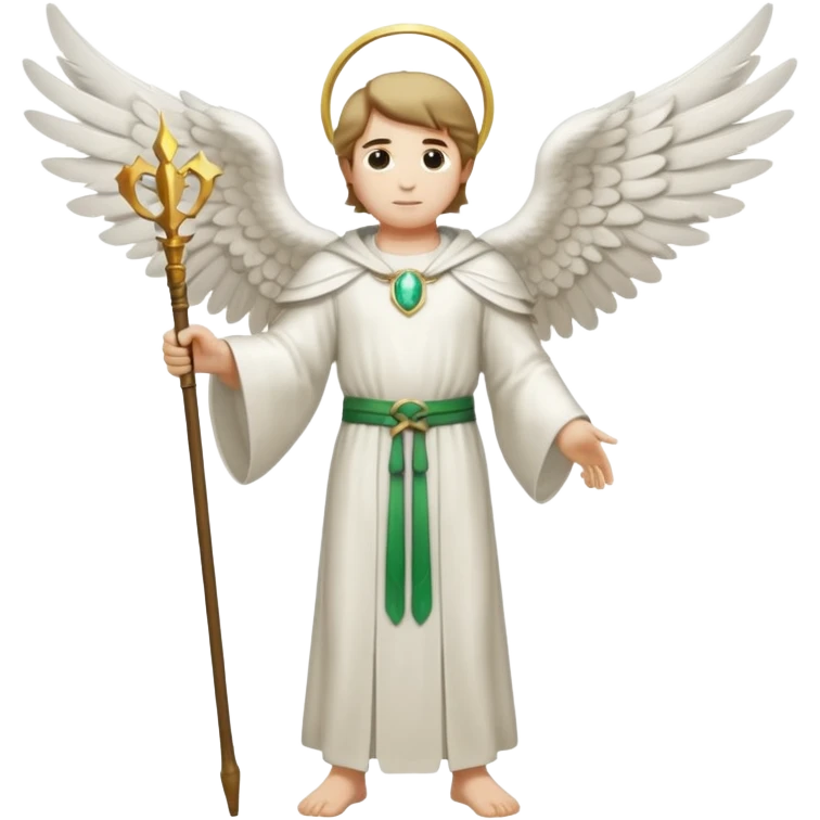 Archangel Raphael full body emoji