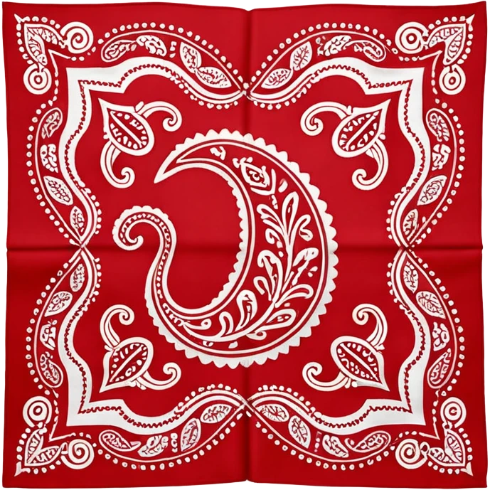 bandana,pattern emoji