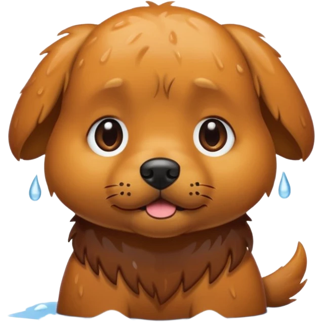 wet dog  emoji