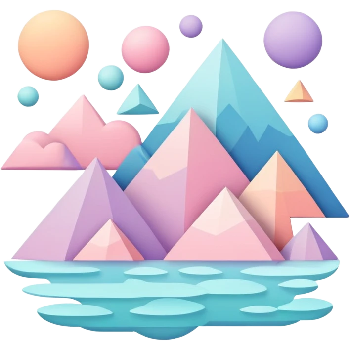 Floating Aesthetic Scenery Deco emoji