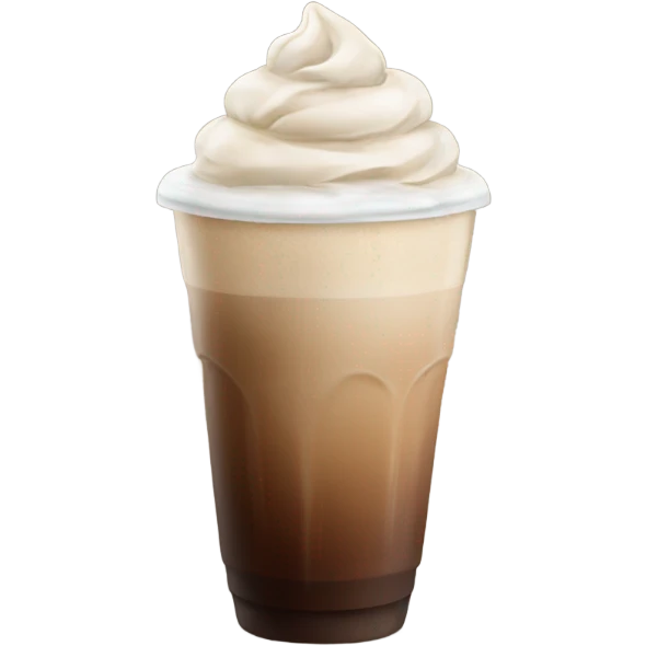 Ice mocha emoji
