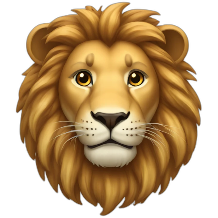 Lion avec corne emoji