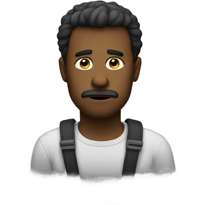 Sad man emoji