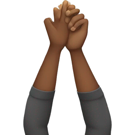 Lightning in the hands emoji