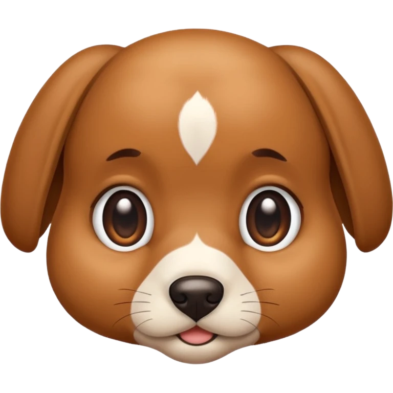 Puppy eyes emoji