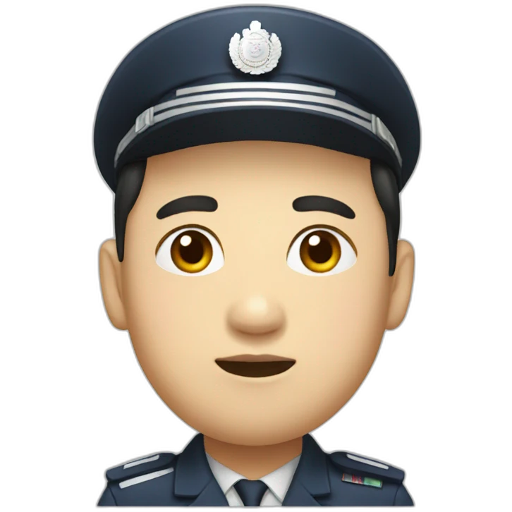korea immigration officer emoji