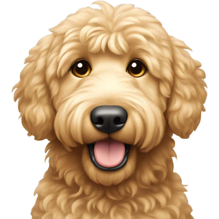 Golden doodie emoji