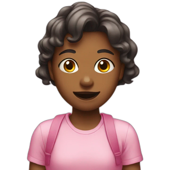 Gum girl emoji