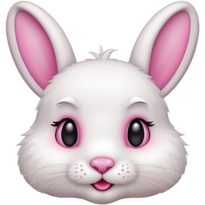 A bunny smirking emoji