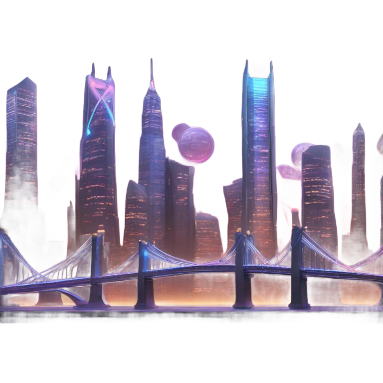 Digital city emoji